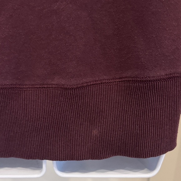 aerie Full-Zip Hoodie in Plum - Picture 7 of 10